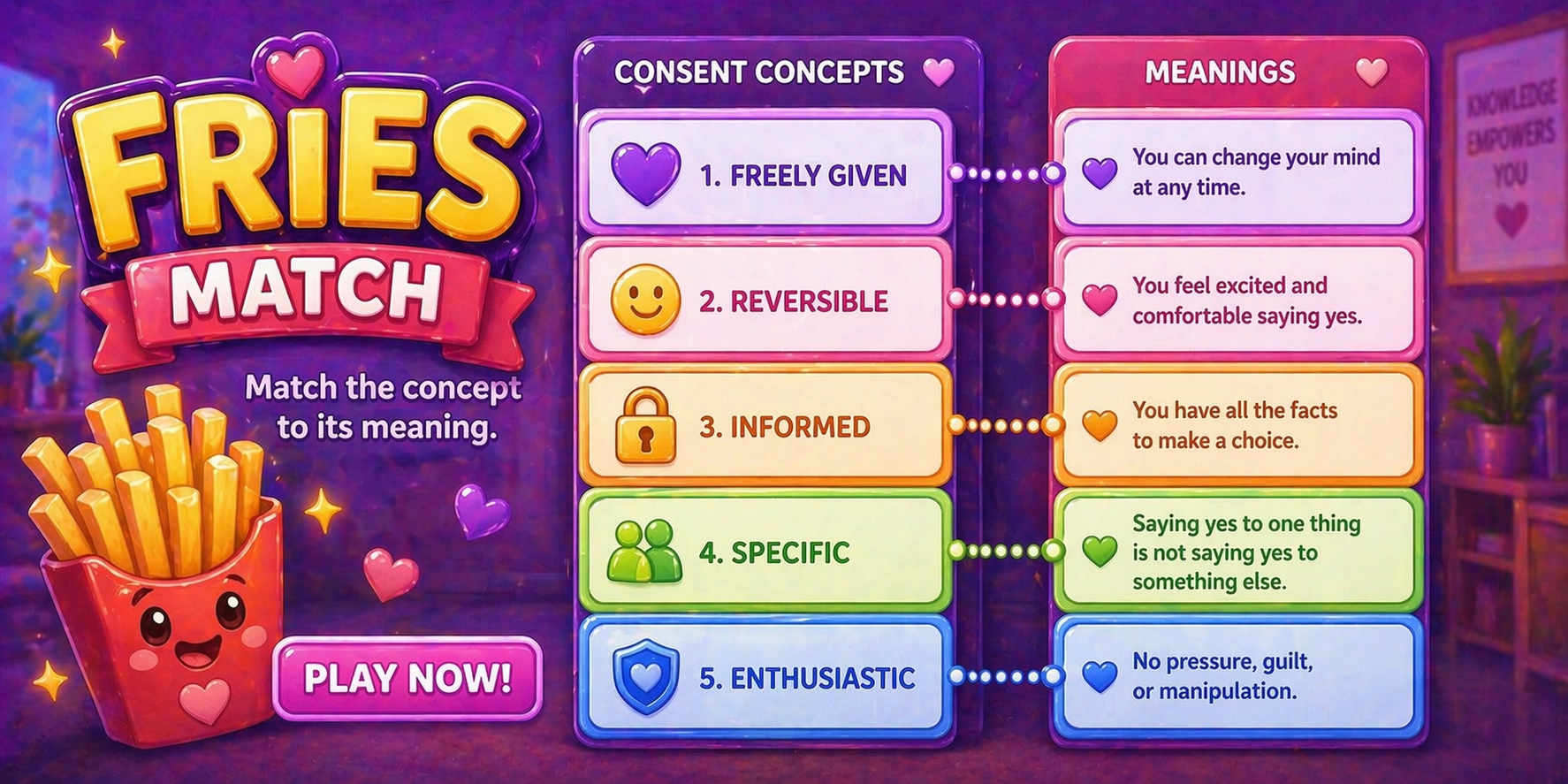 Preview of FRIES Match