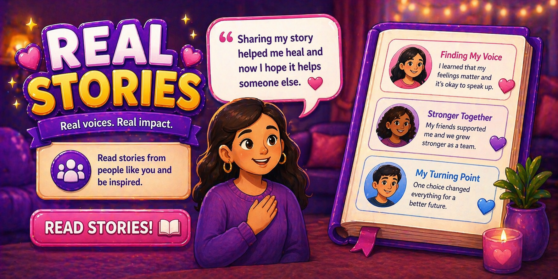 Preview of Real Stories, Real Lives