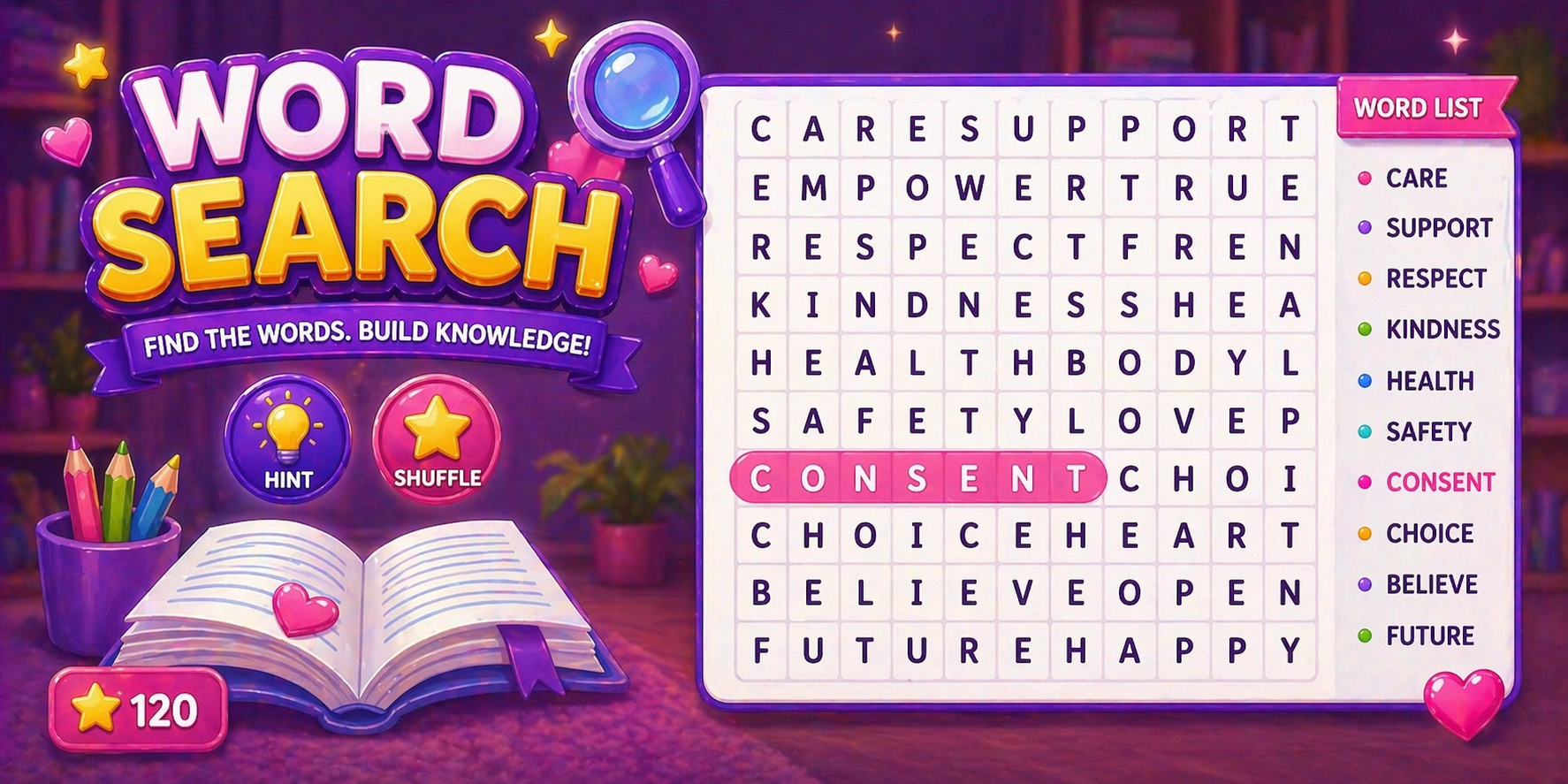Preview of SafeWord Search